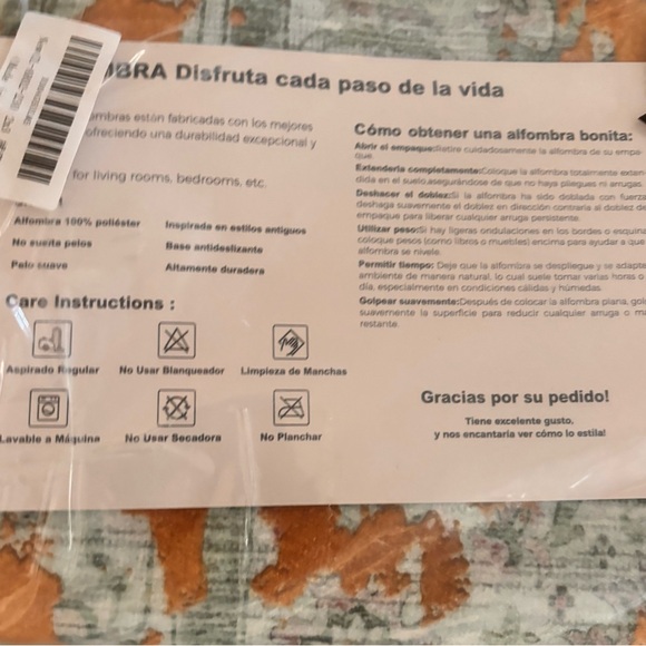 NEW  2 Accent Rugs - Picture 2 of 8